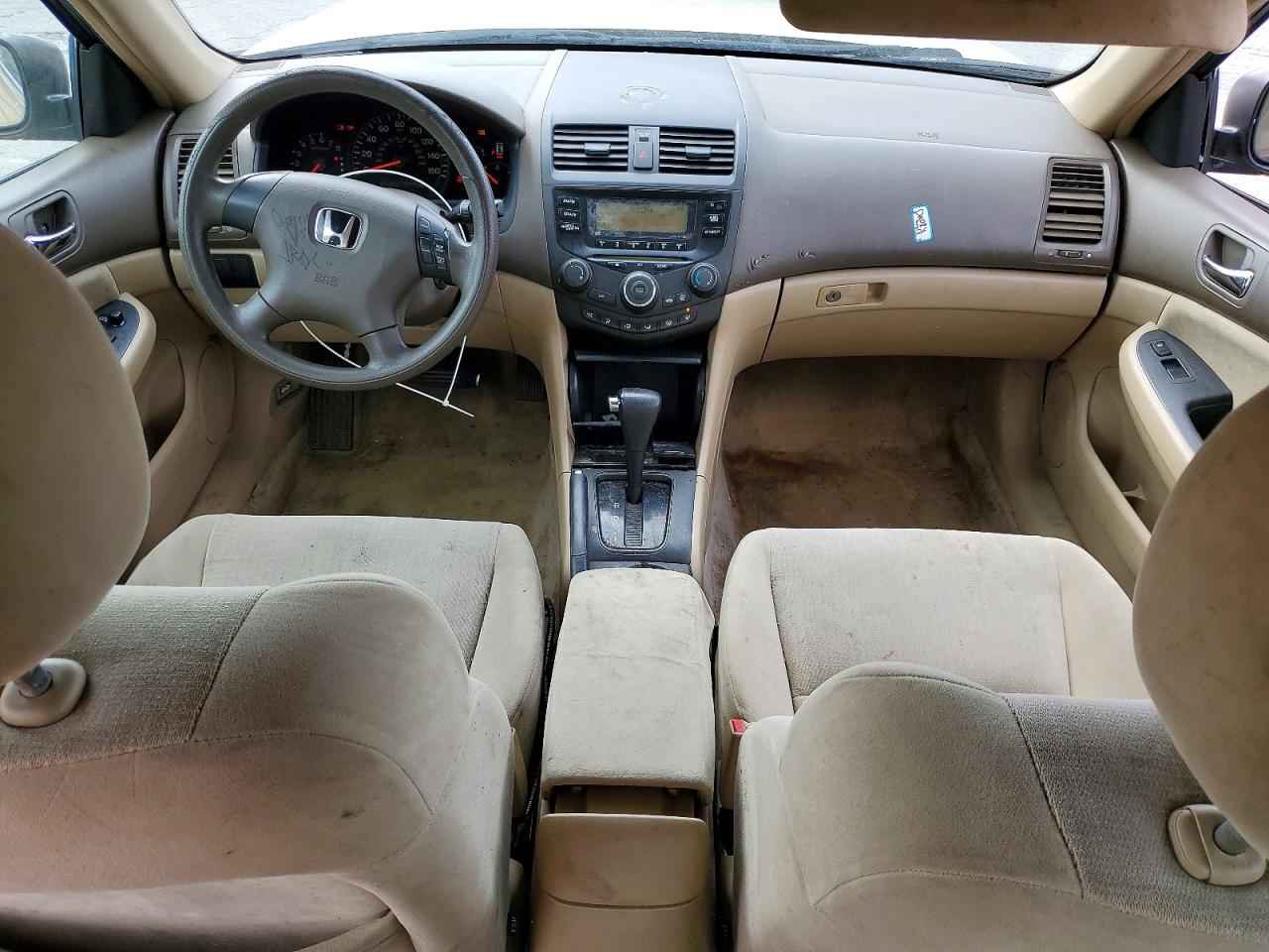 2005 Honda Accord Lx Tan vin: 1HGCM564X5A081813