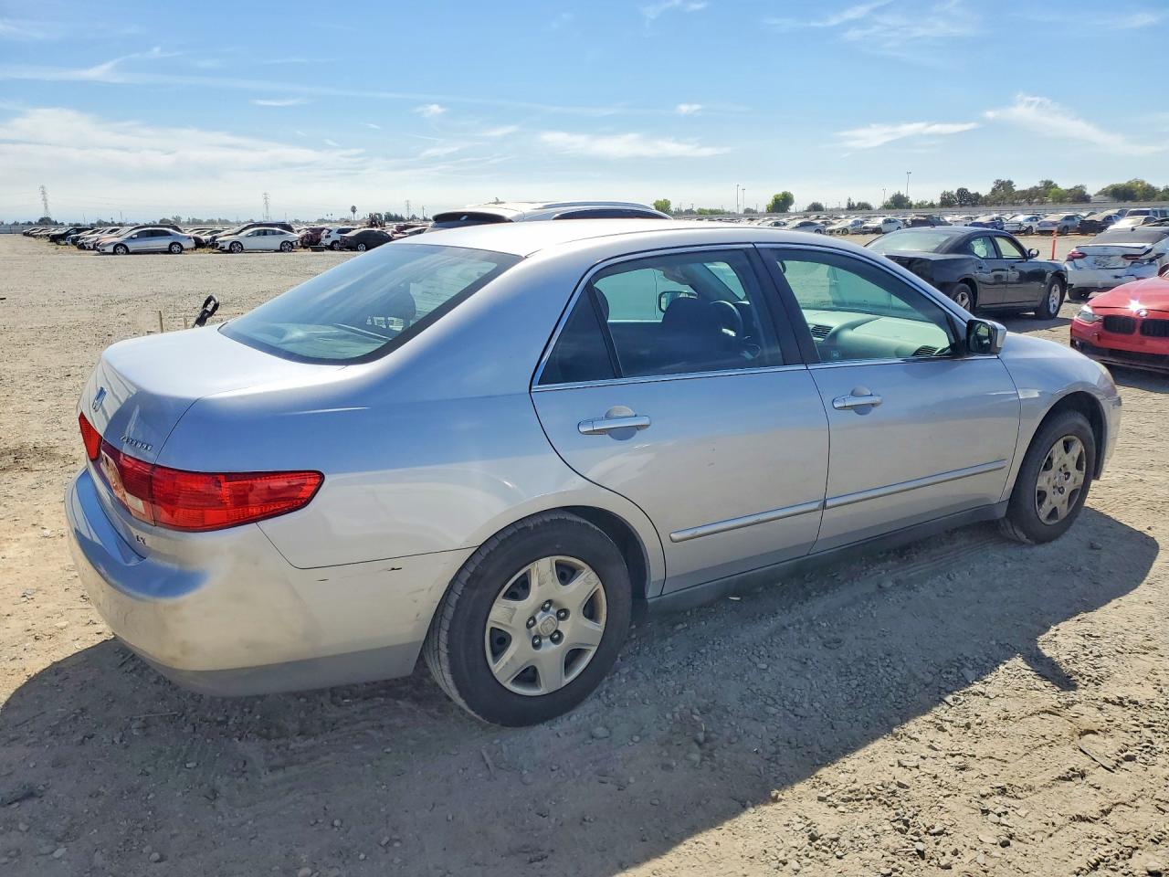 2005 Honda Accord Lx Silver vin: 1HGCM564X5A122845