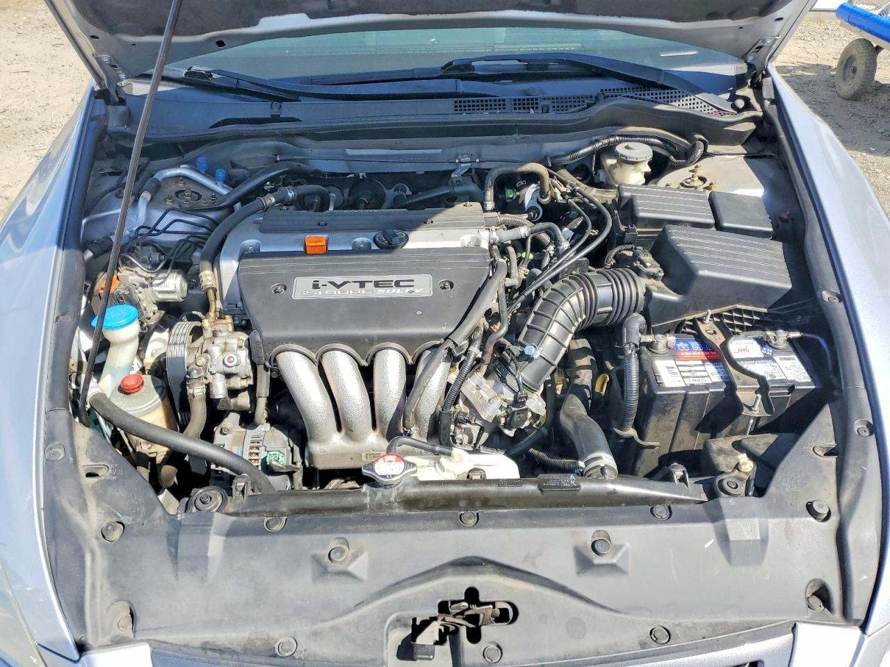 2005 Honda Accord Lx Silver vin: 1HGCM564X5A122845