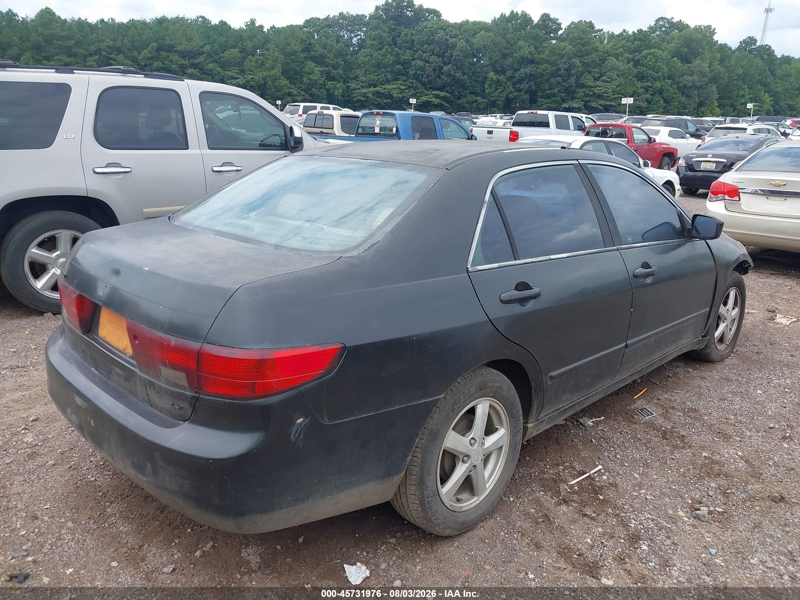 2005 Honda Accord 2.4 Lx Black vin: 1HGCM564X5A136521