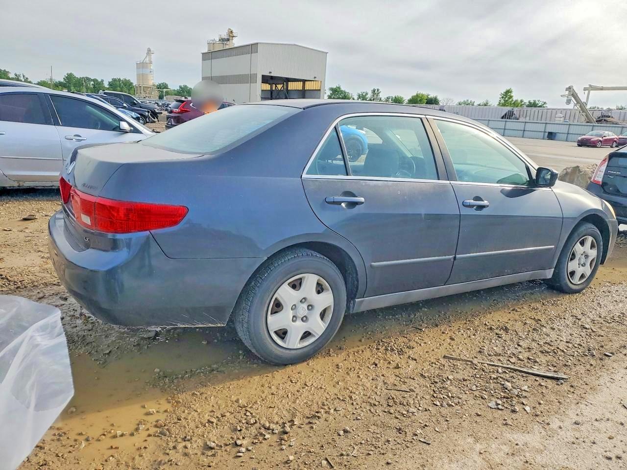 2005 Honda Accord Lx Синий vin: 1HGCM564X5A166909