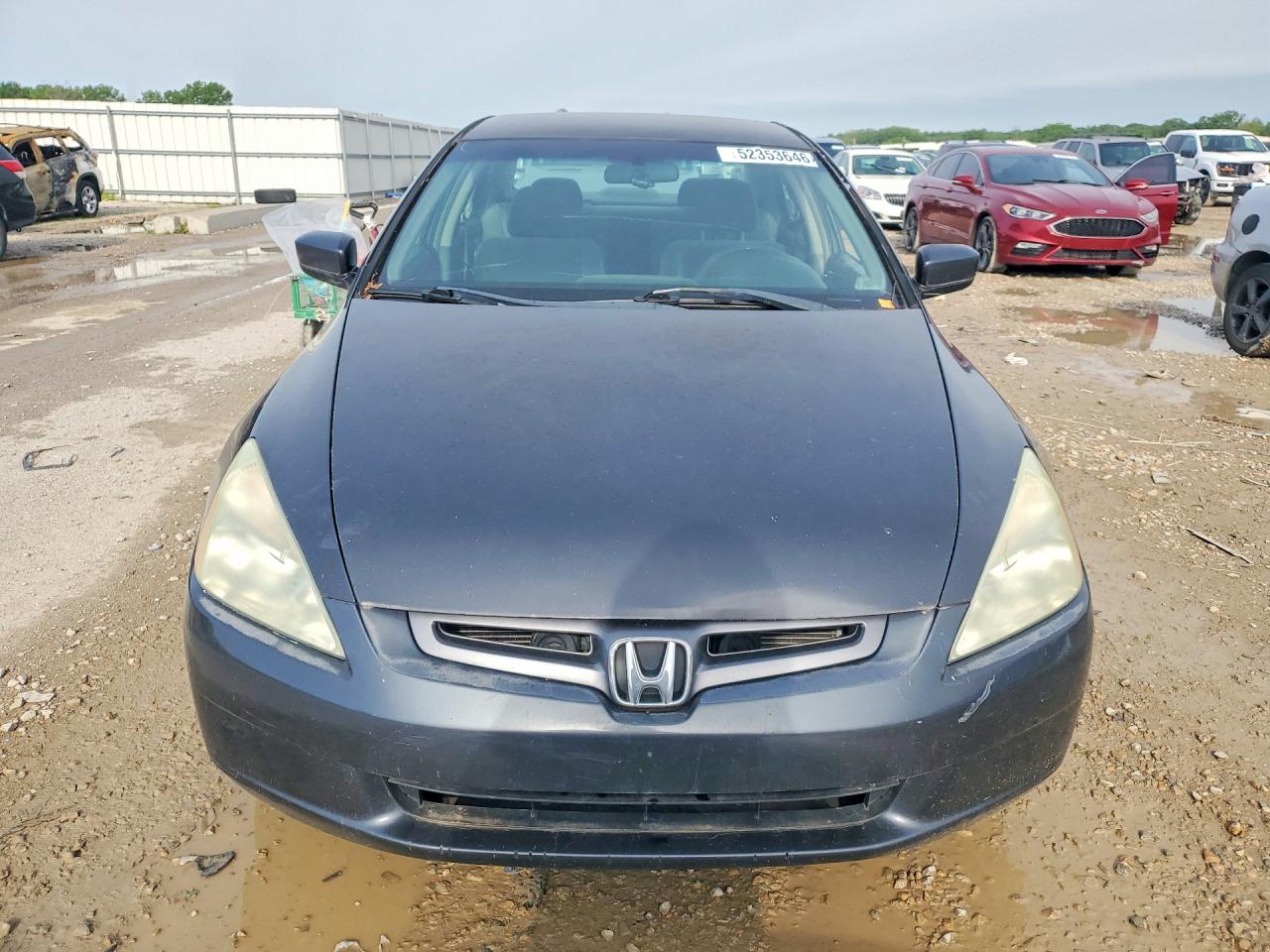 2005 Honda Accord Lx Синий vin: 1HGCM564X5A166909