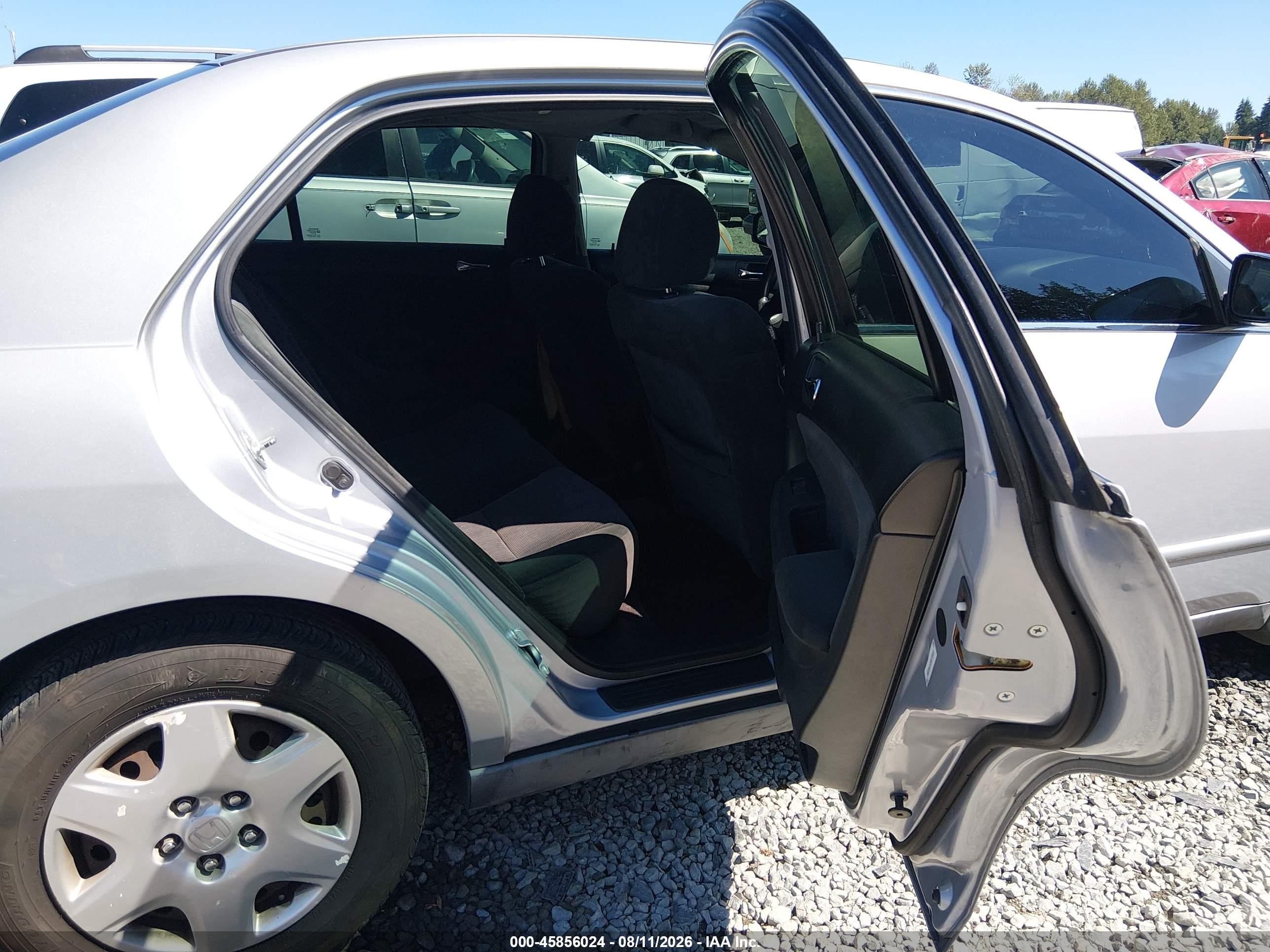 2005 Honda Accord 2.4 Lx Silver vin: 1HGCM564X5A174878