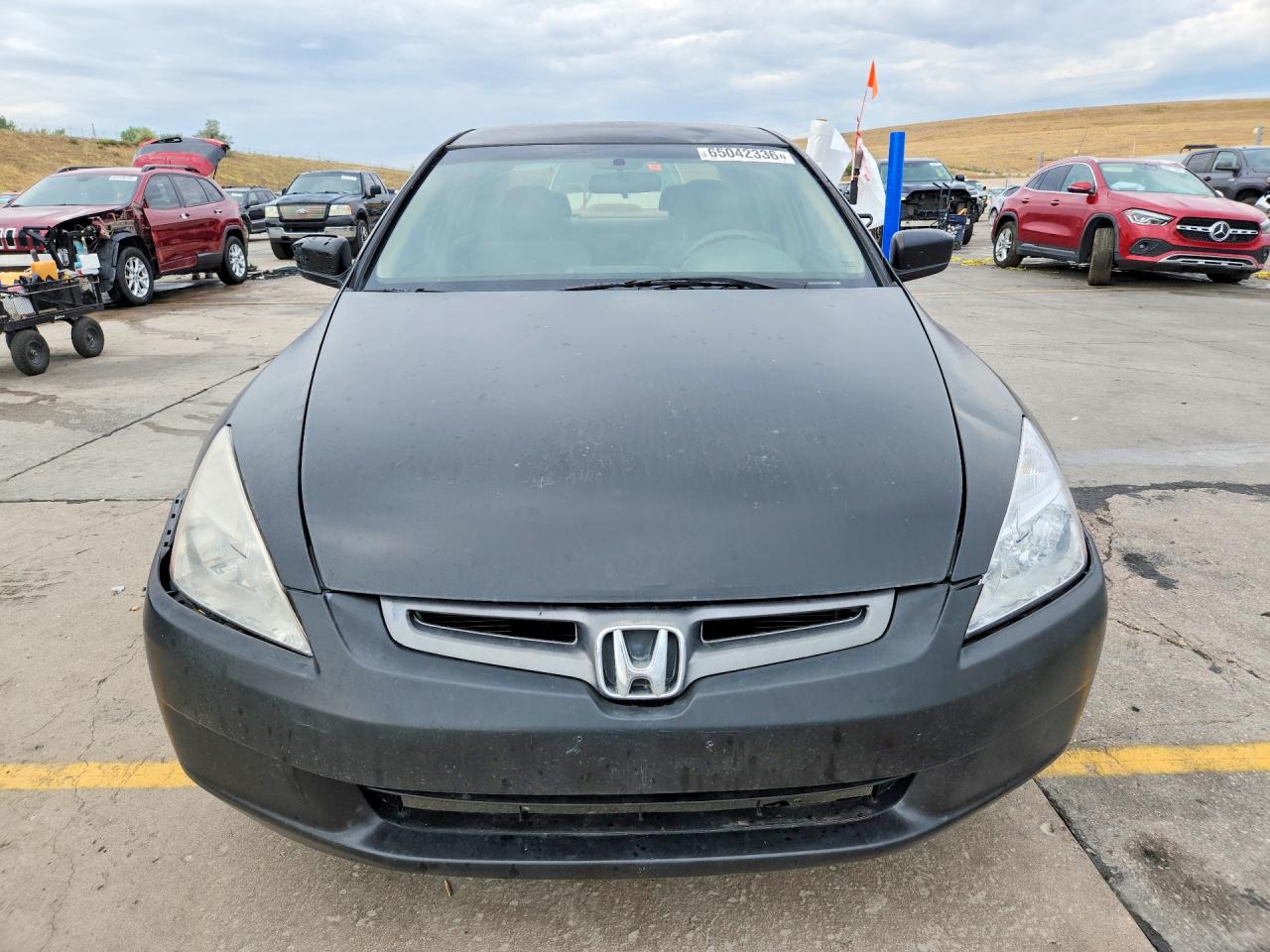 2005 Honda Accord Lx Black vin: 1HGCM564X5A179059