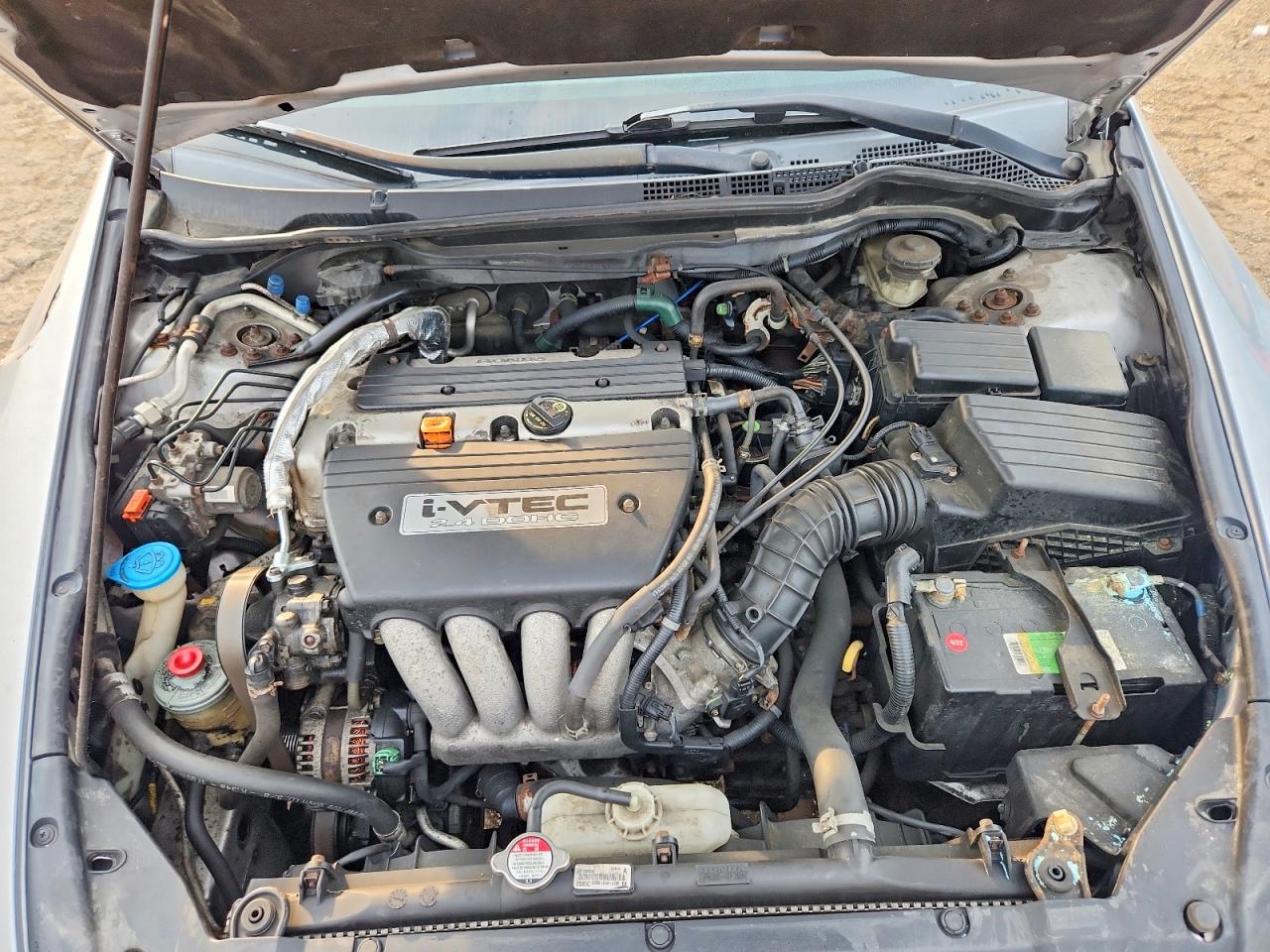 2005 Honda Accord Lx Silver vin: 1HGCM564X5A183936