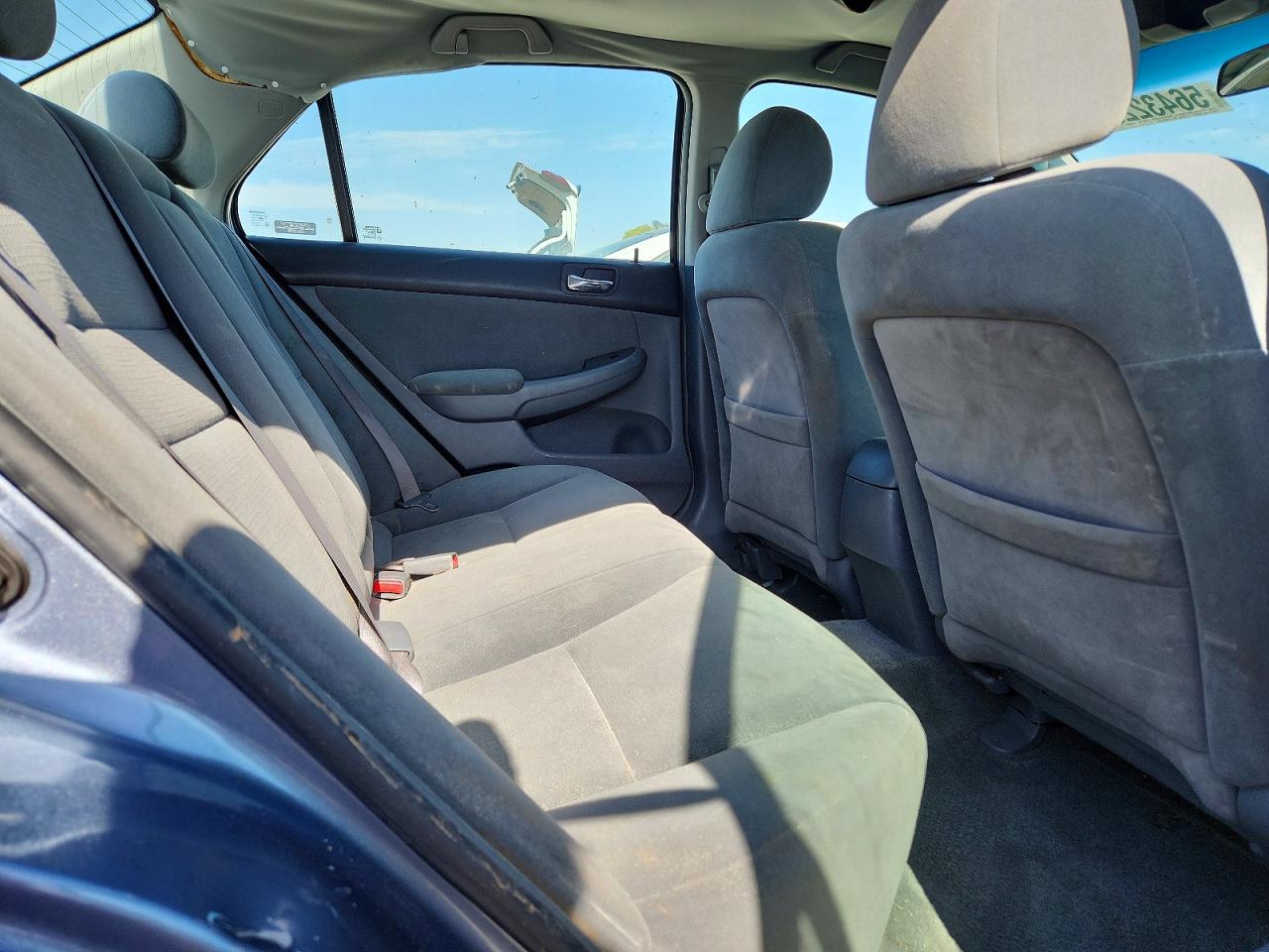 2007 Honda Accord Lx Blue vin: 1HGCM564X7A037376
