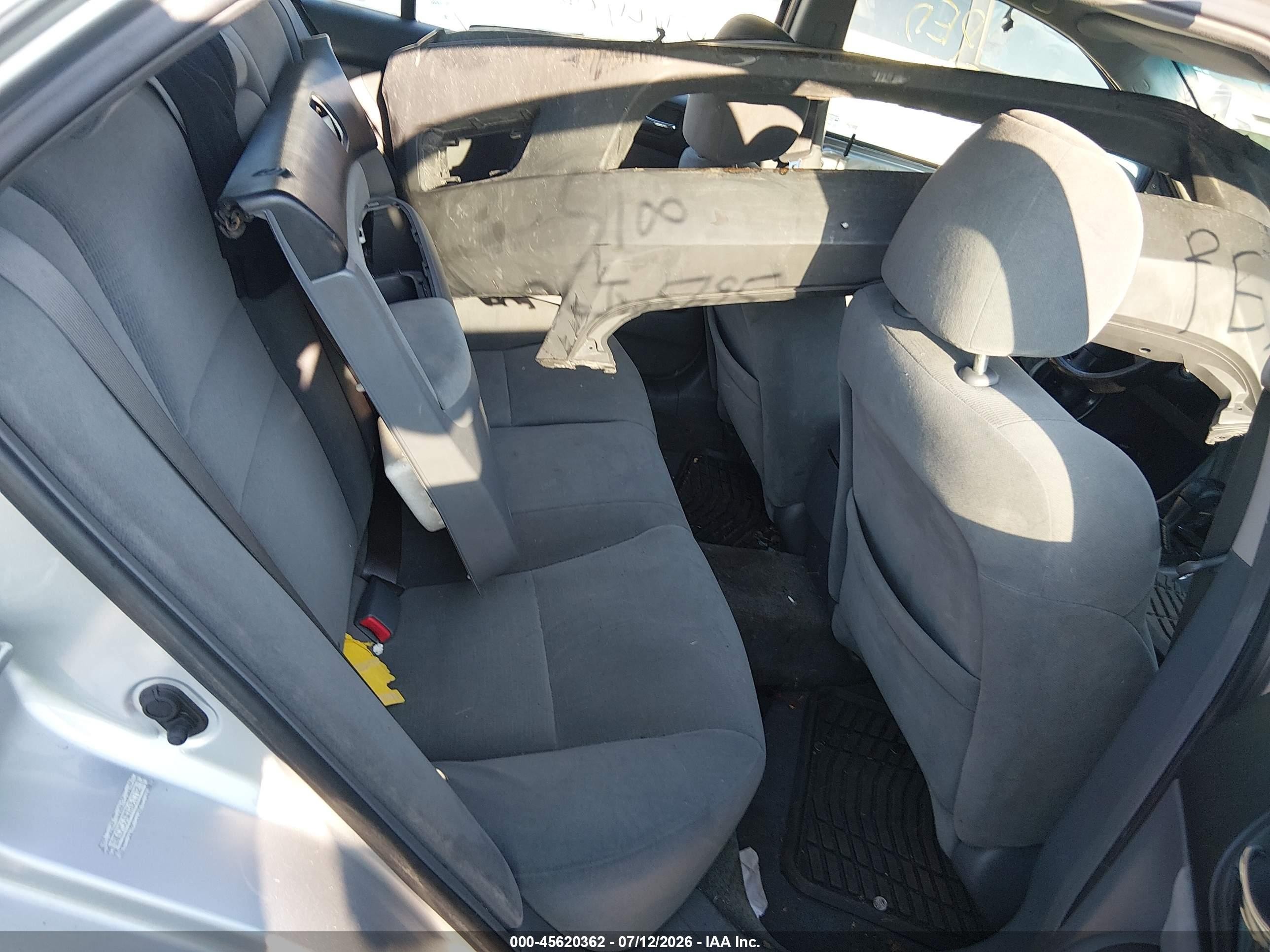 2007 Honda Accord 2.4 Lx Gray vin: 1HGCM564X7A061712