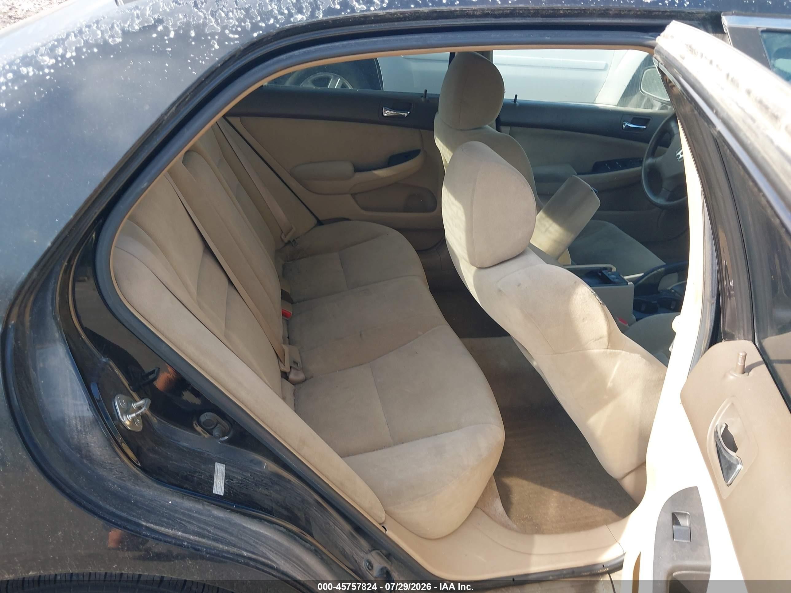2007 Honda Accord 2.4 Lx Blue vin: 1HGCM564X7A090451