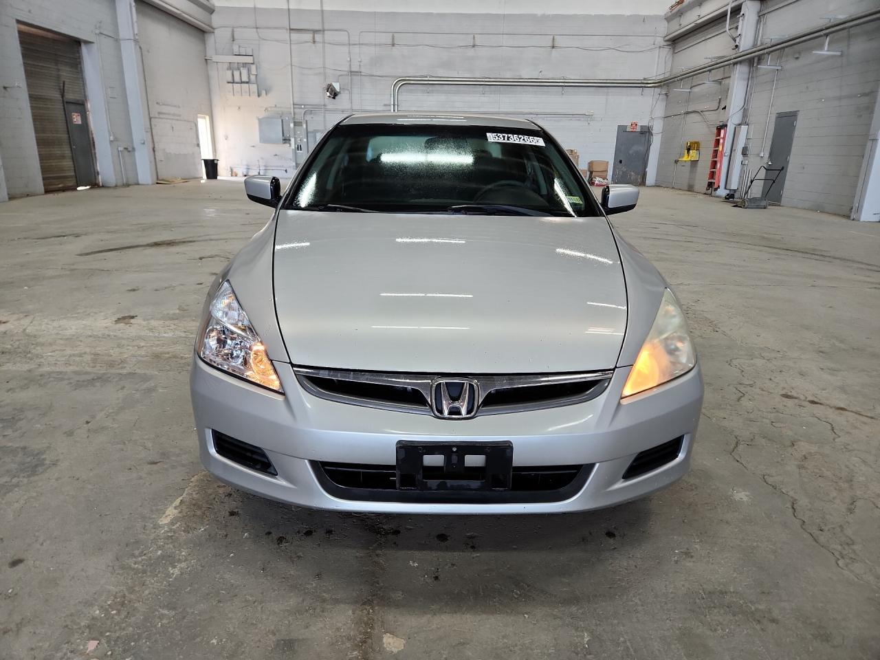 2007 Honda Accord Lx Silver vin: 1HGCM564X7A101660 Damage: Hood, Chipped, 2