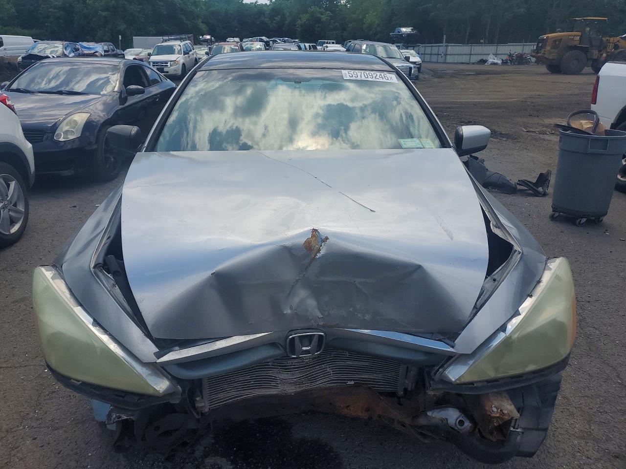 2007 Honda Accord Lx Серый vin: 1HGCM564X7A148249