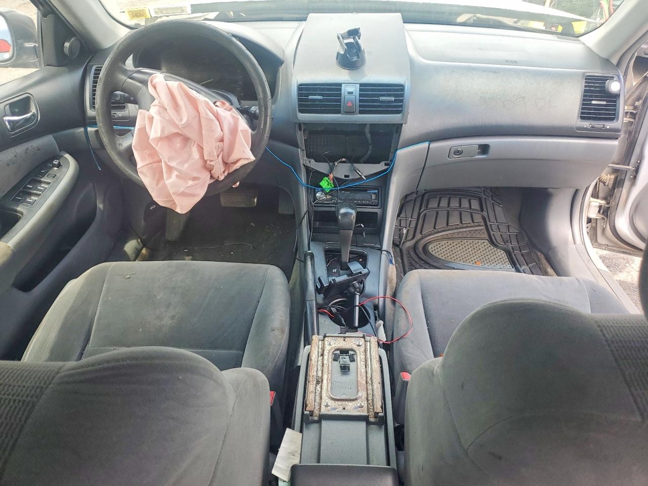 2007 Honda Accord Lx Серый vin: 1HGCM564X7A148249