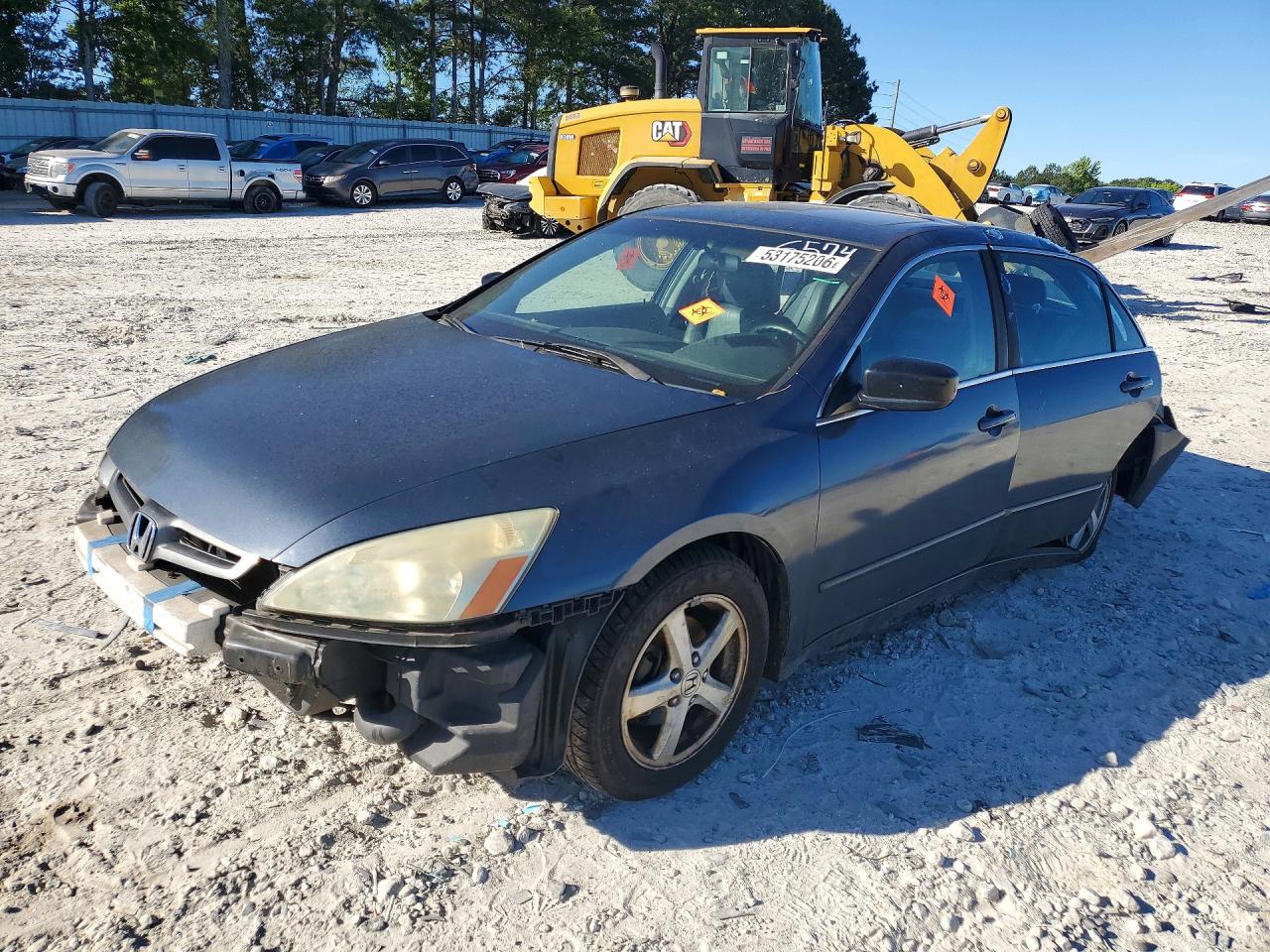 2003 Honda Accord Ex Gray vin: 1HGCM56603A066574