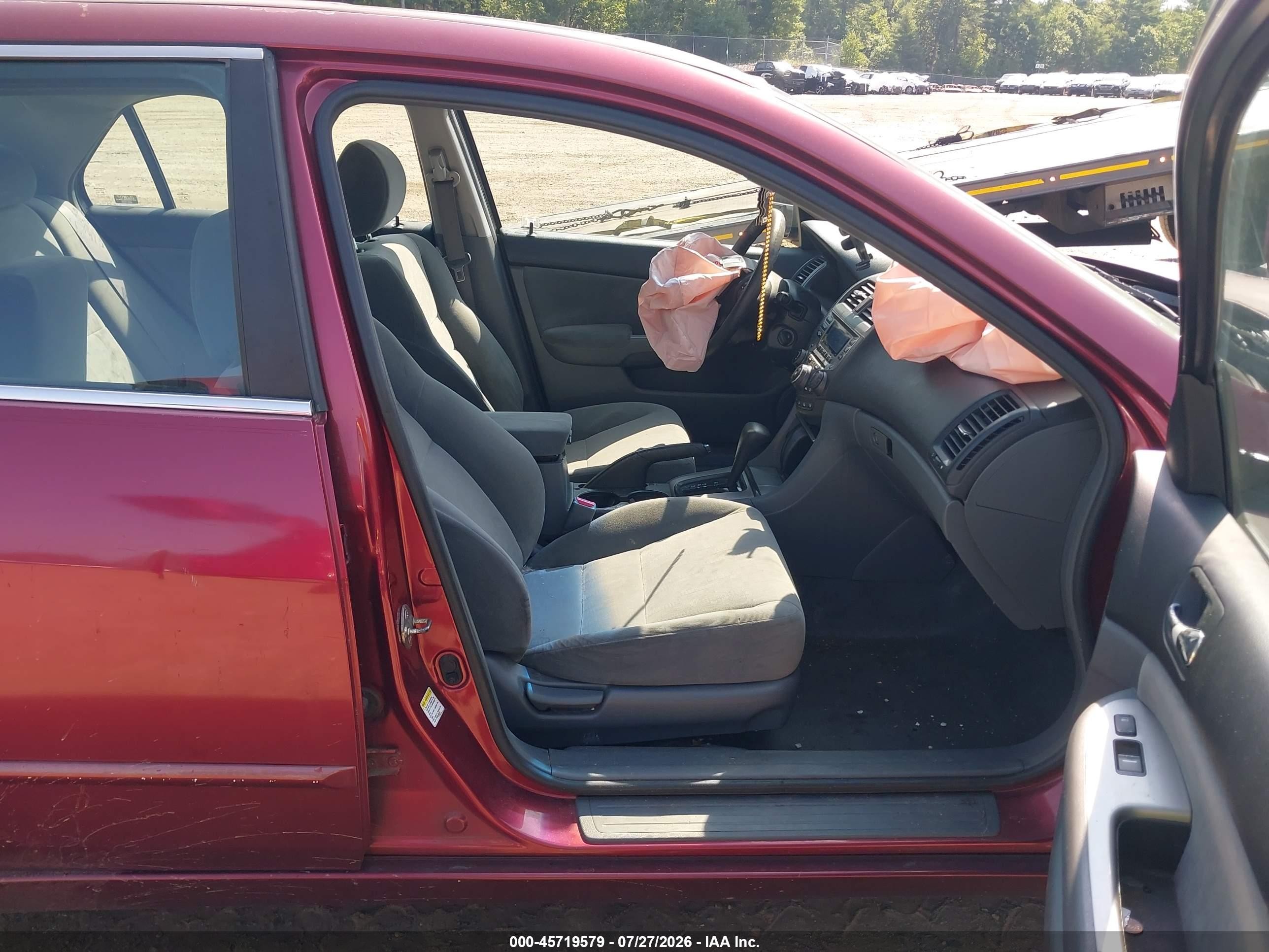 2003 Honda Accord 2.4 Ex Maroon vin: 1HGCM56603A081978
