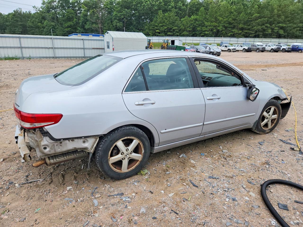2003 Honda Accord Ex Silver vin: 1HGCM56603A111187