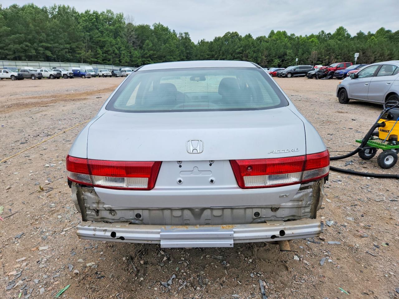 2003 Honda Accord Ex Silver vin: 1HGCM56603A111187