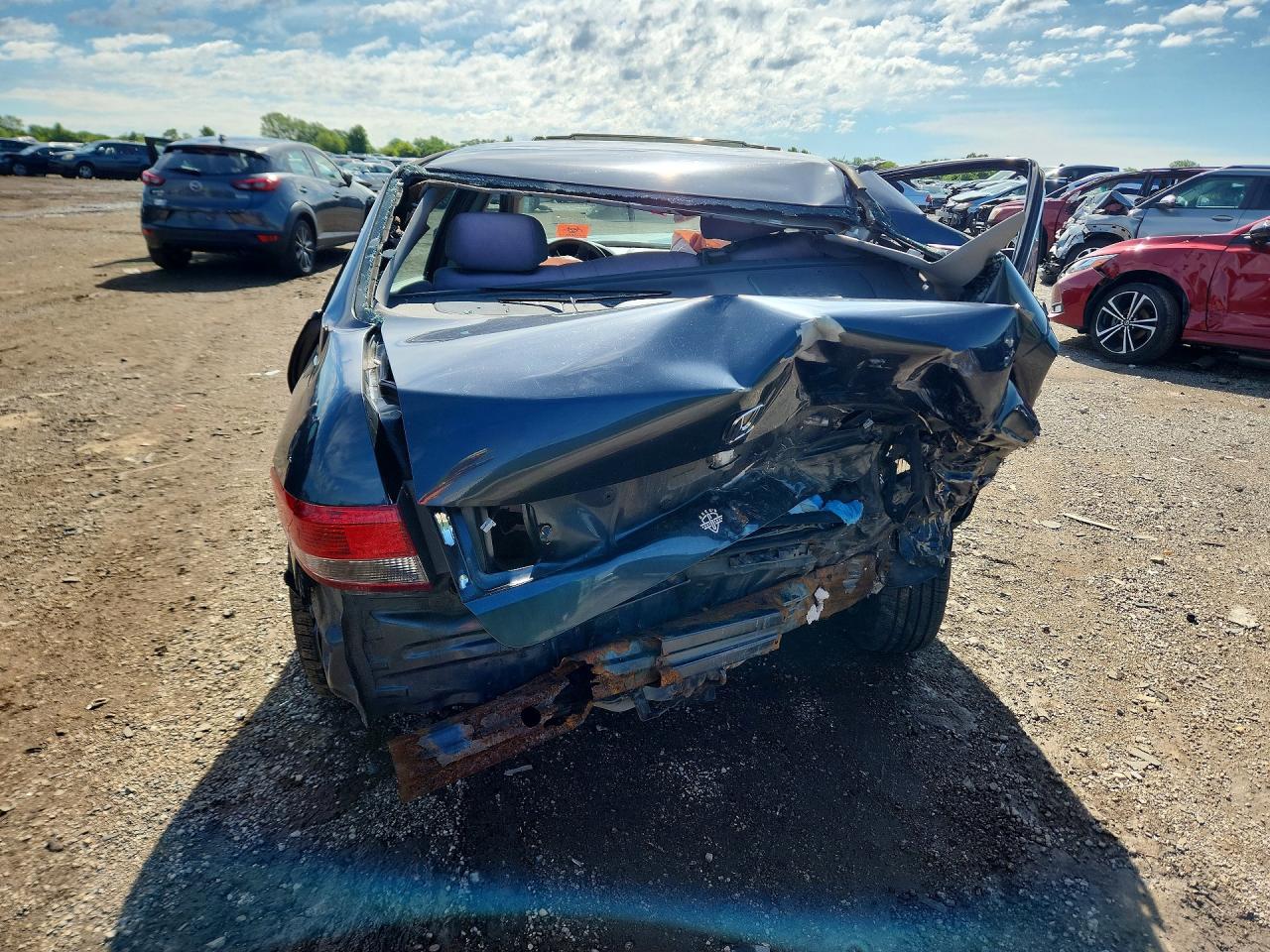 2003 Honda Accord Ex Gray vin: 1HGCM56603A111268