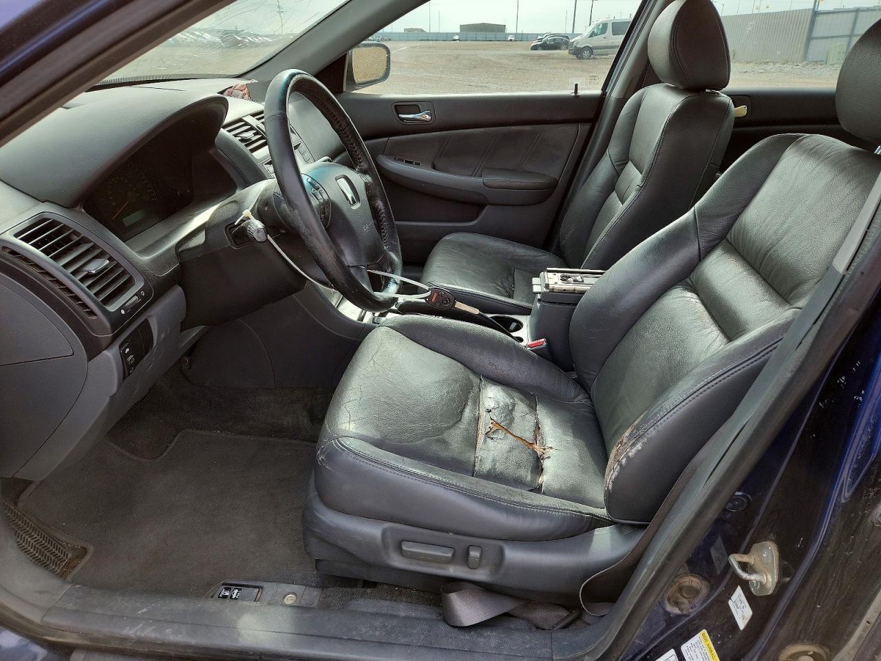 2003 Honda Accord Ex Blue vin: 1HGCM56603A113134