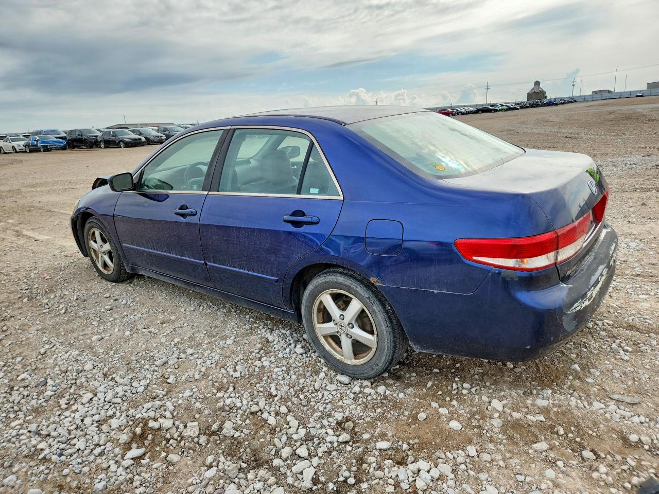 2003 Honda Accord Ex Blue vin: 1HGCM56603A113134