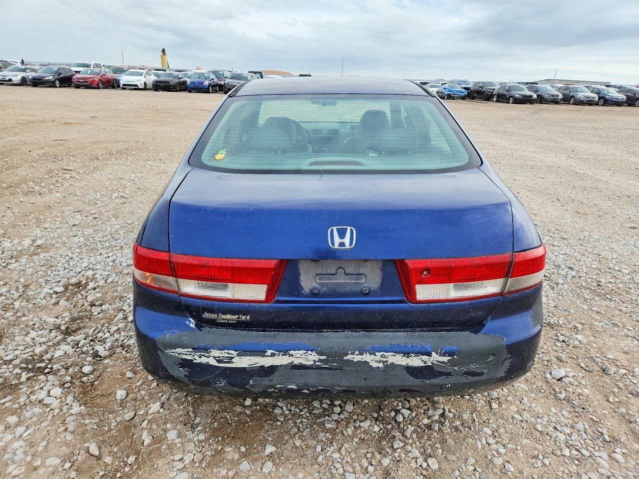 2003 Honda Accord Ex Blue vin: 1HGCM56603A113134