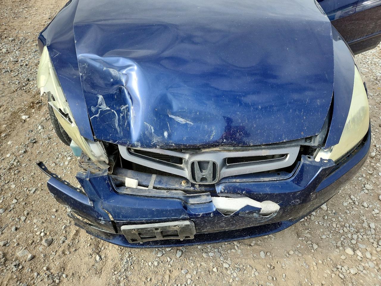 2003 Honda Accord Ex Blue vin: 1HGCM56603A113134