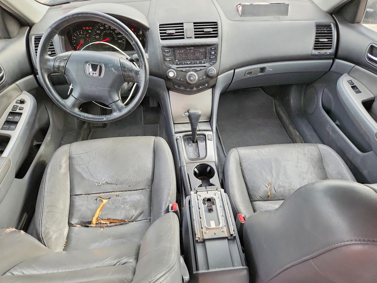 2003 Honda Accord Ex Blue vin: 1HGCM56603A113134