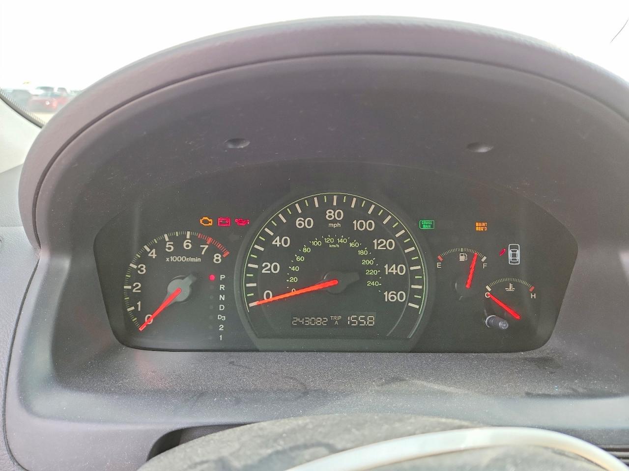 2003 Honda Accord Ex Blue vin: 1HGCM56603A113134