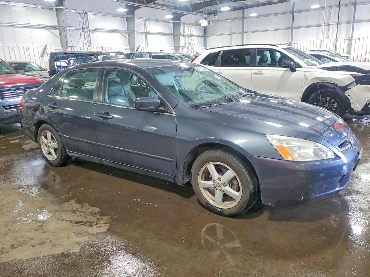 2003 Honda Accord Ex Gray vin: 1HGCM56603A124327