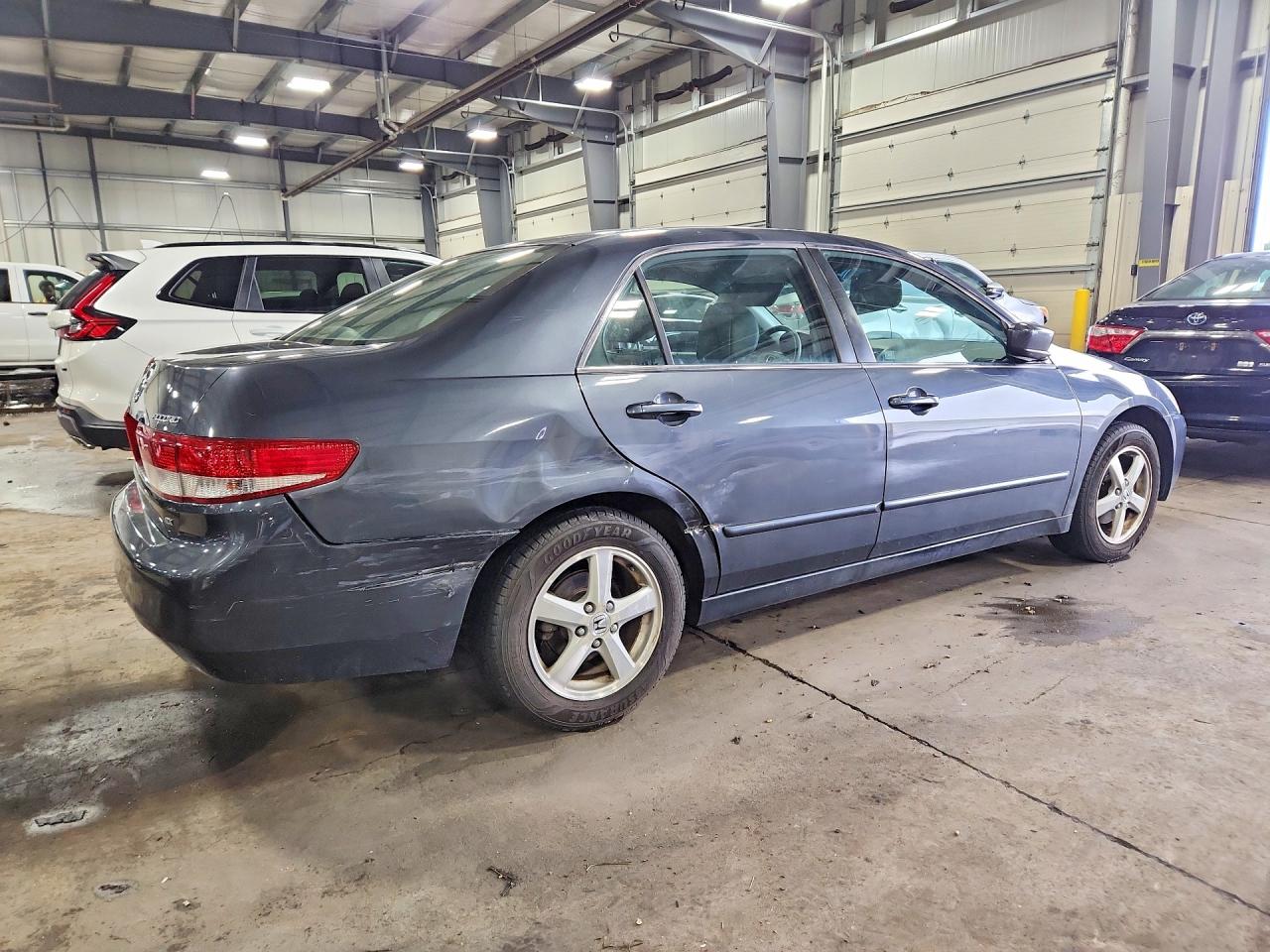 2003 Honda Accord Ex Gray vin: 1HGCM56603A124327