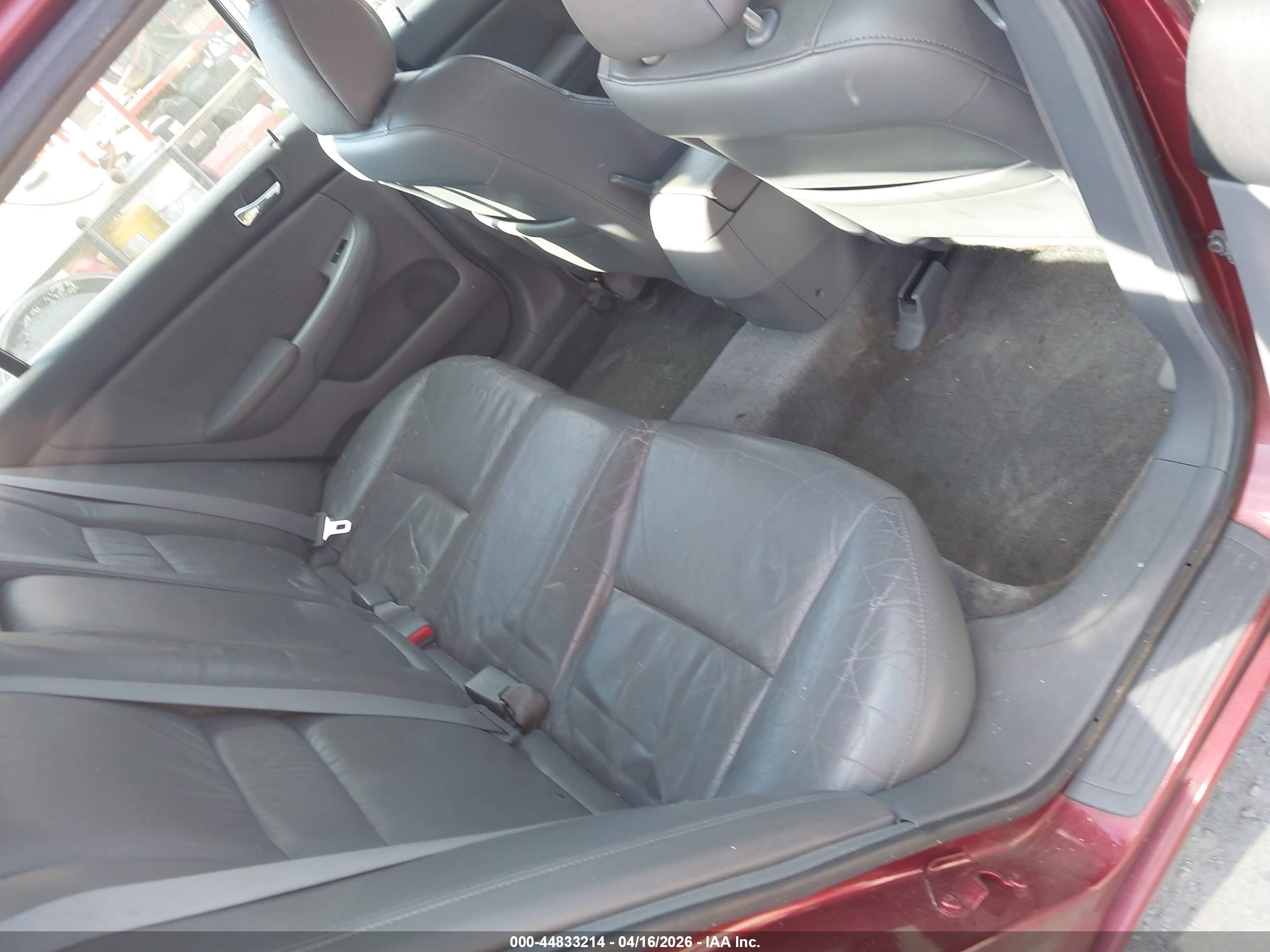 2003 Honda Accord 2.4 Ex Бордовый vin: 1HGCM56603A138535