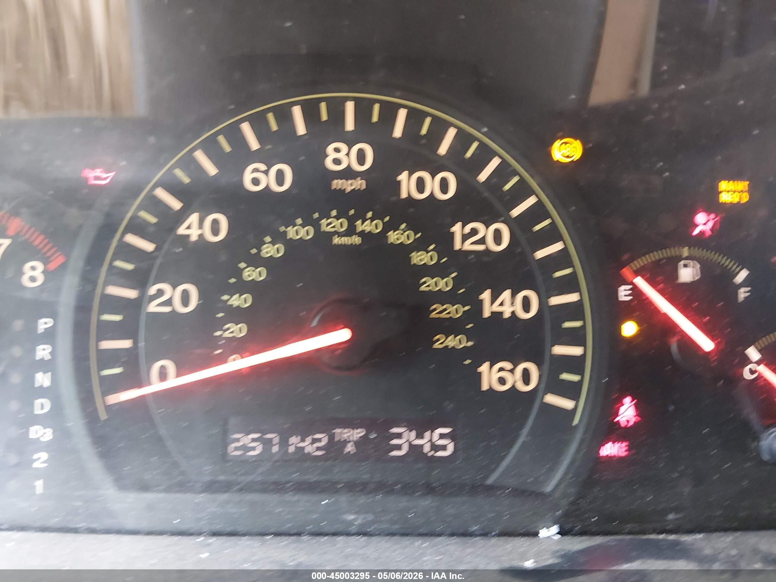 2004 Honda Accord 2.4 Ex Gray vin: 1HGCM56604A030904