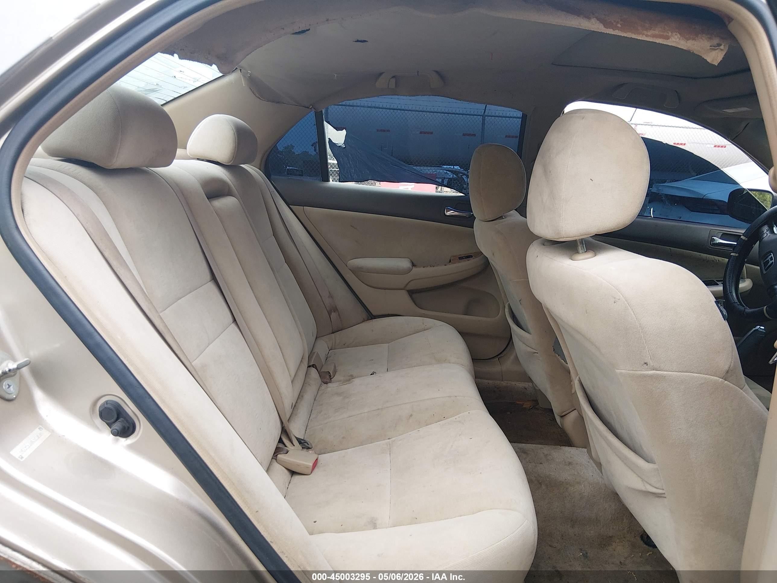 2004 Honda Accord 2.4 Ex Gray vin: 1HGCM56604A030904