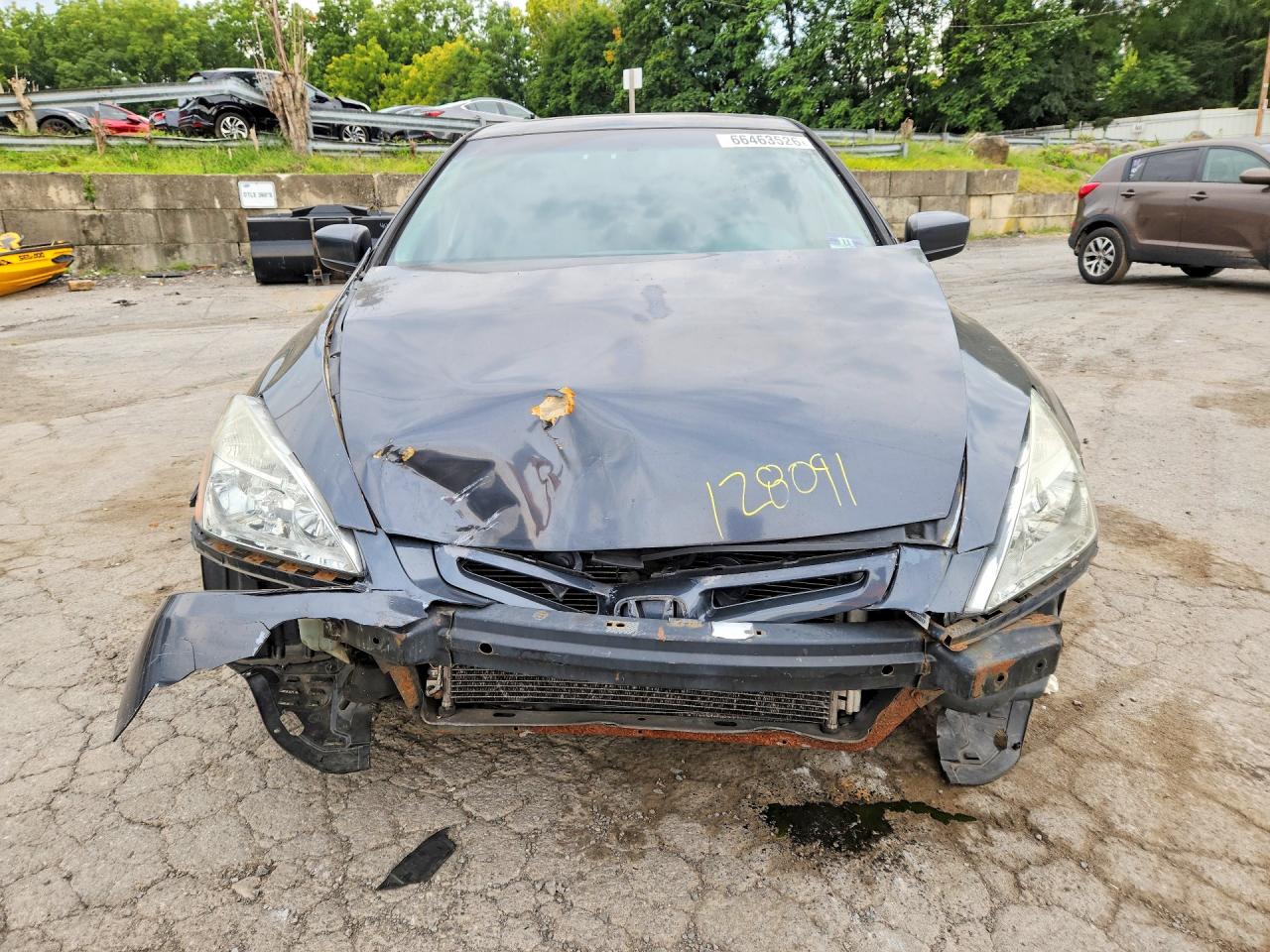 2004 Honda Accord Ex Угольный vin: 1HGCM56604A094635