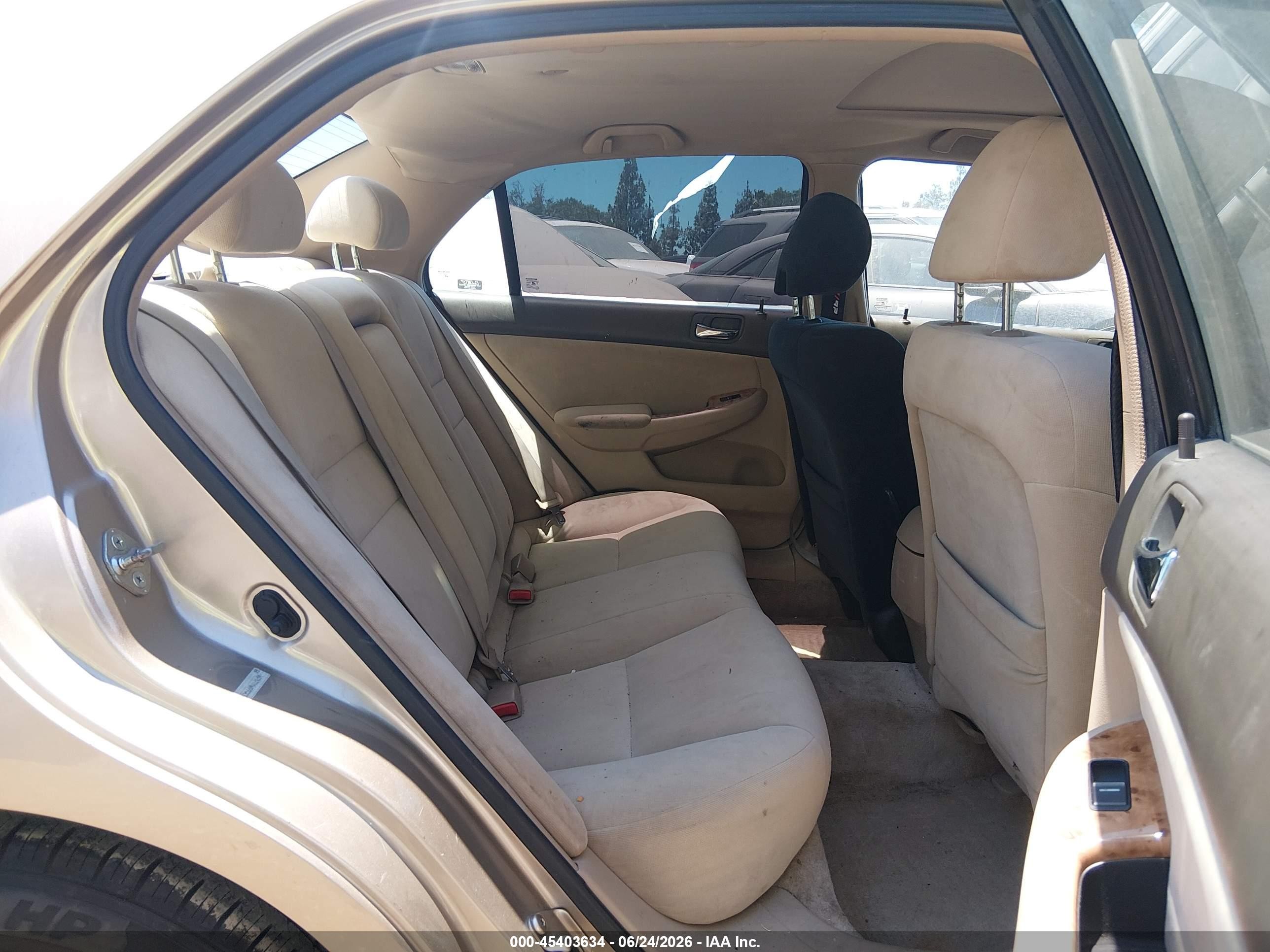 2004 Honda Accord 2.4 Ex Gray vin: 1HGCM56604A124894