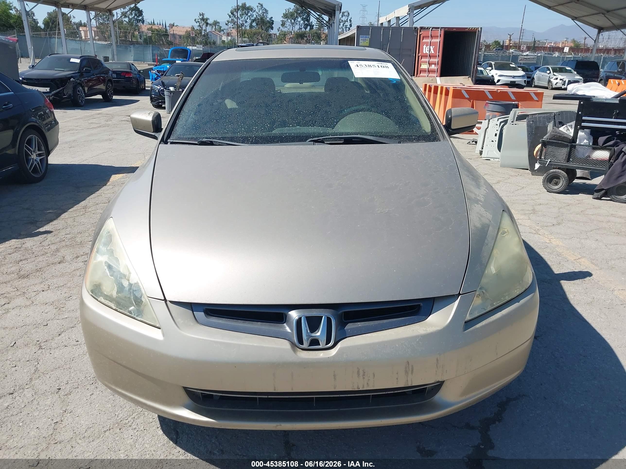 2004 Honda Accord 2.4 Ex Gold vin: 1HGCM56604A167129