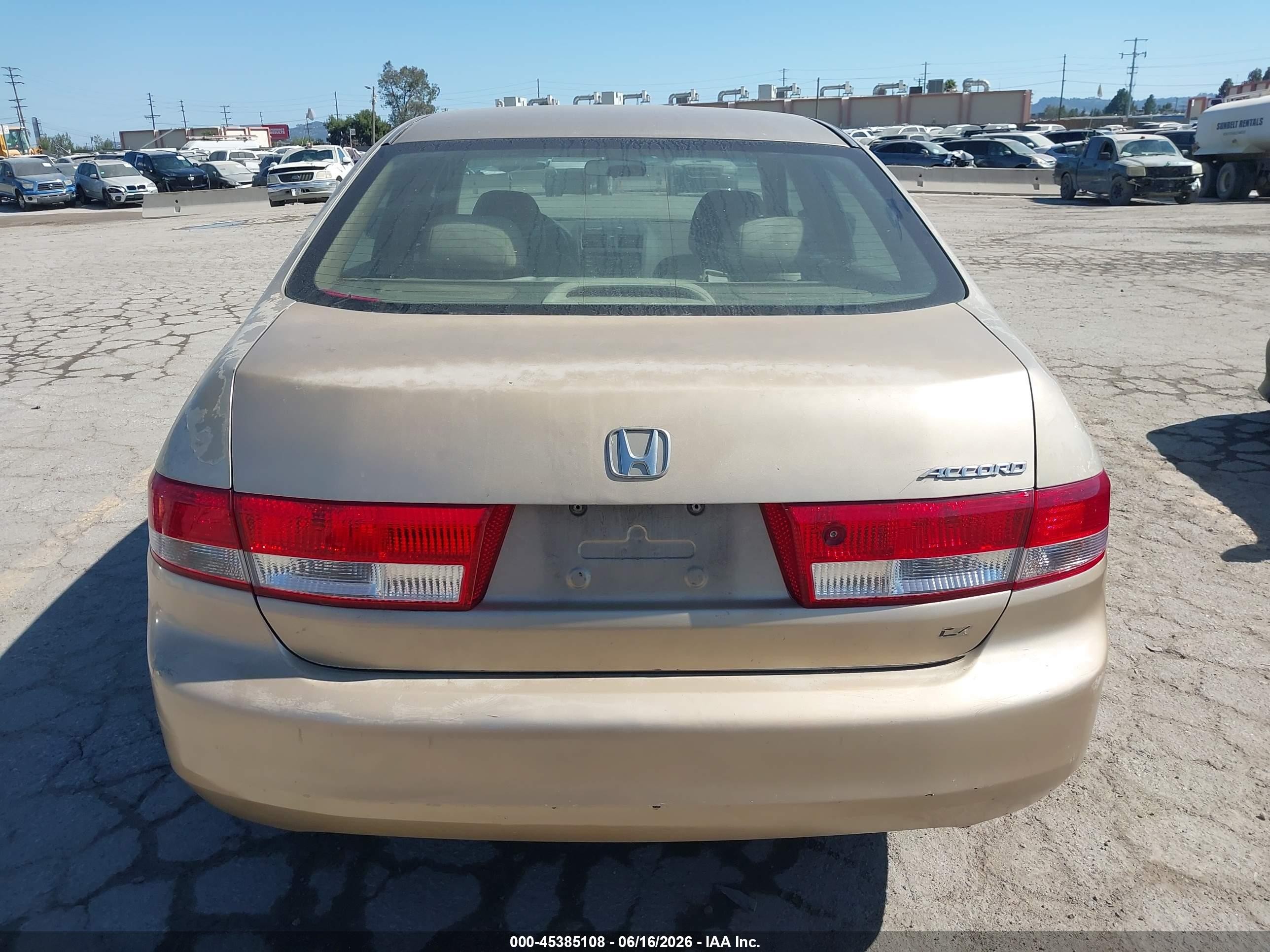 2004 Honda Accord 2.4 Ex Gold vin: 1HGCM56604A167129