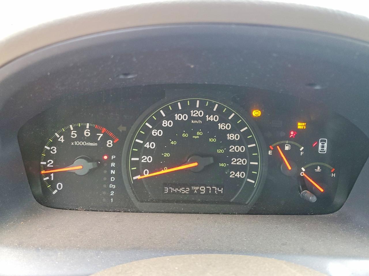 2005 Honda Accord Ex Beige vin: 1HGCM56605A805347
