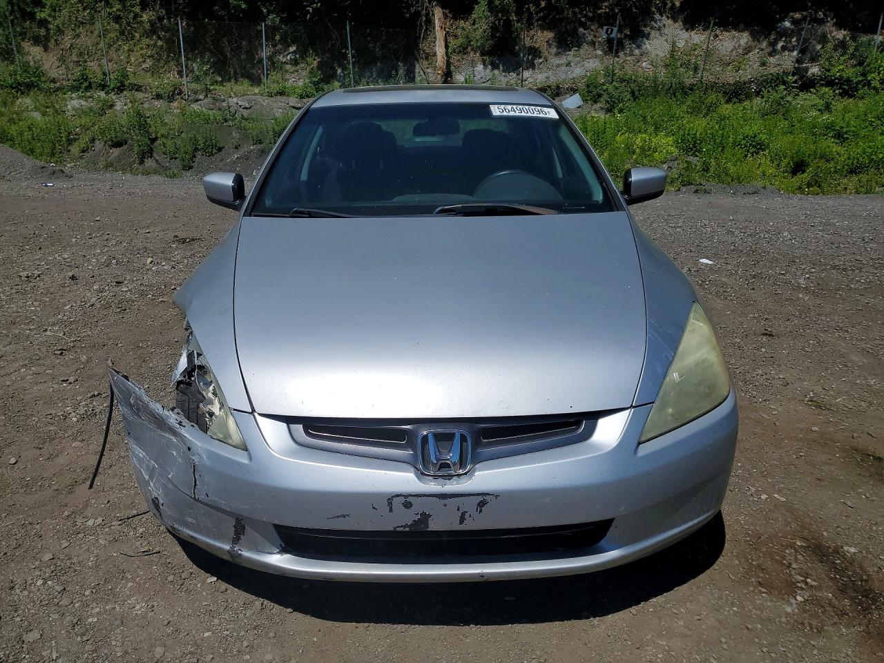 2003 Honda Accord Ex Silver vin: 1HGCM56613A119766