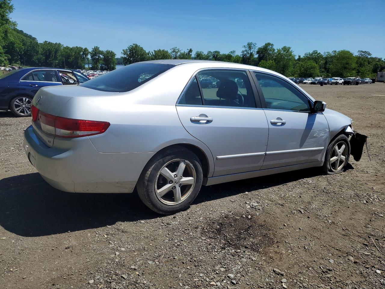 2003 Honda Accord Ex Silver vin: 1HGCM56613A119766