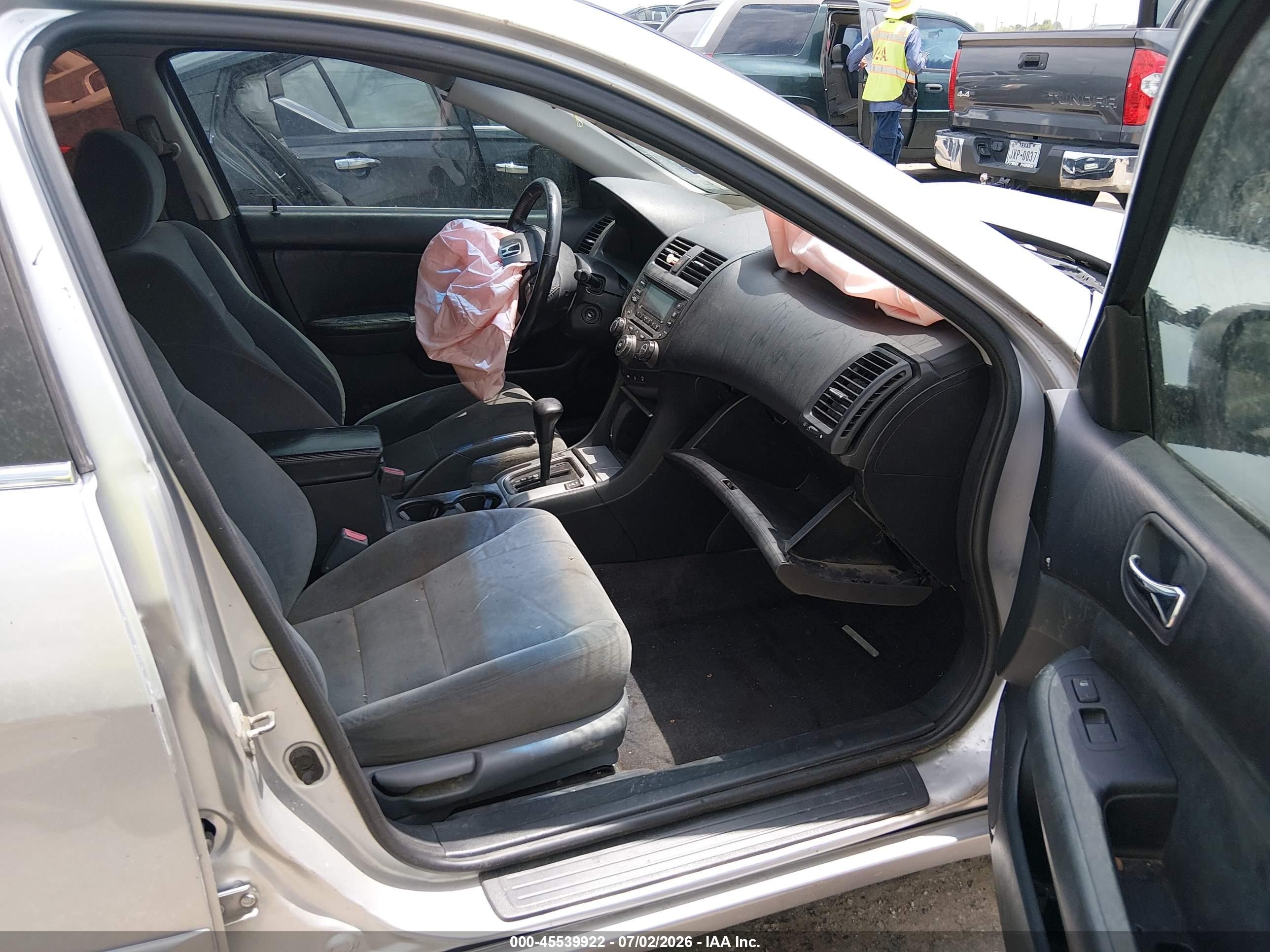 2003 Honda Accord 2.4 Ex Silver vin: 1HGCM56623A101356