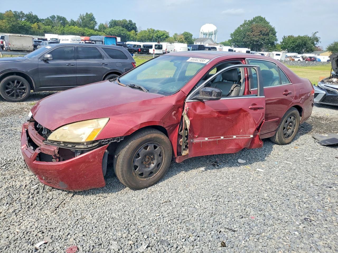 2003 Honda Accord Ex Maroon vin: 1HGCM56623A120909