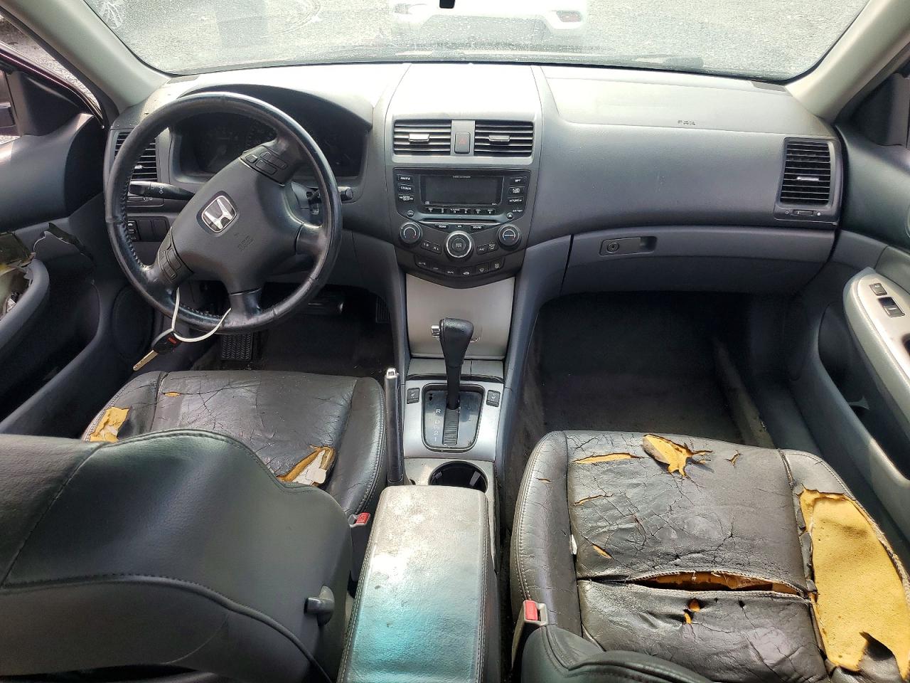 2003 Honda Accord Ex Maroon vin: 1HGCM56623A120909
