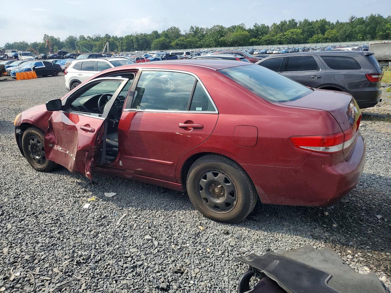 2003 Honda Accord Ex Maroon vin: 1HGCM56623A120909