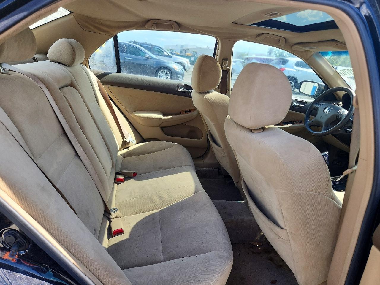 2003 Honda Accord Ex Black vin: 1HGCM56623A137435
