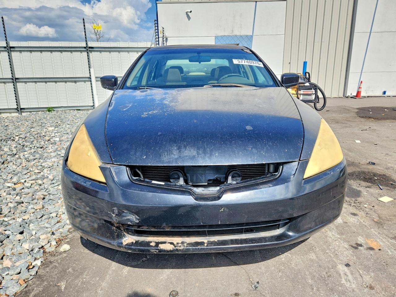 2003 Honda Accord Ex Black vin: 1HGCM56623A137435