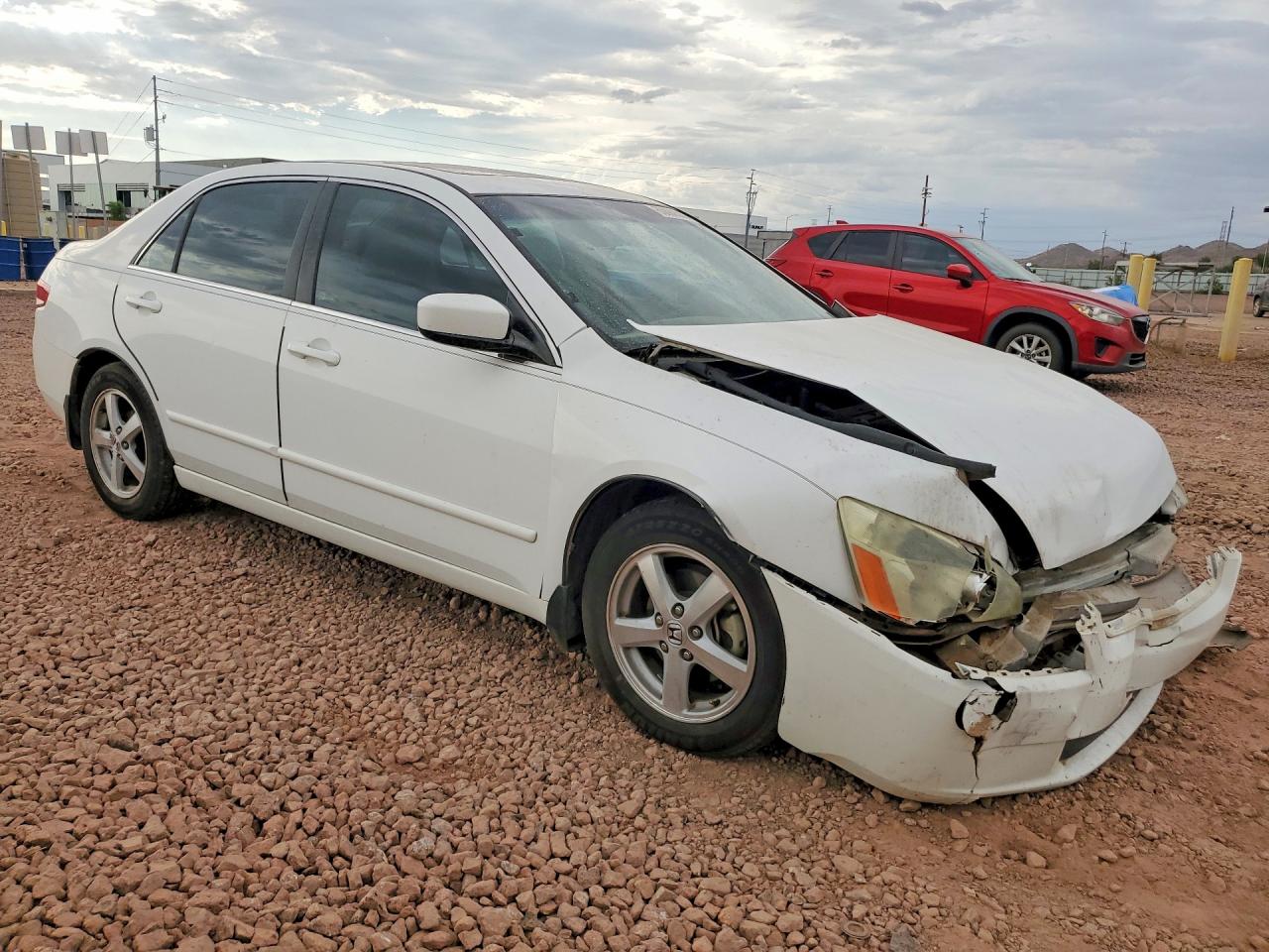 2003 Honda Accord Ex Белый vin: 1HGCM56623A137595