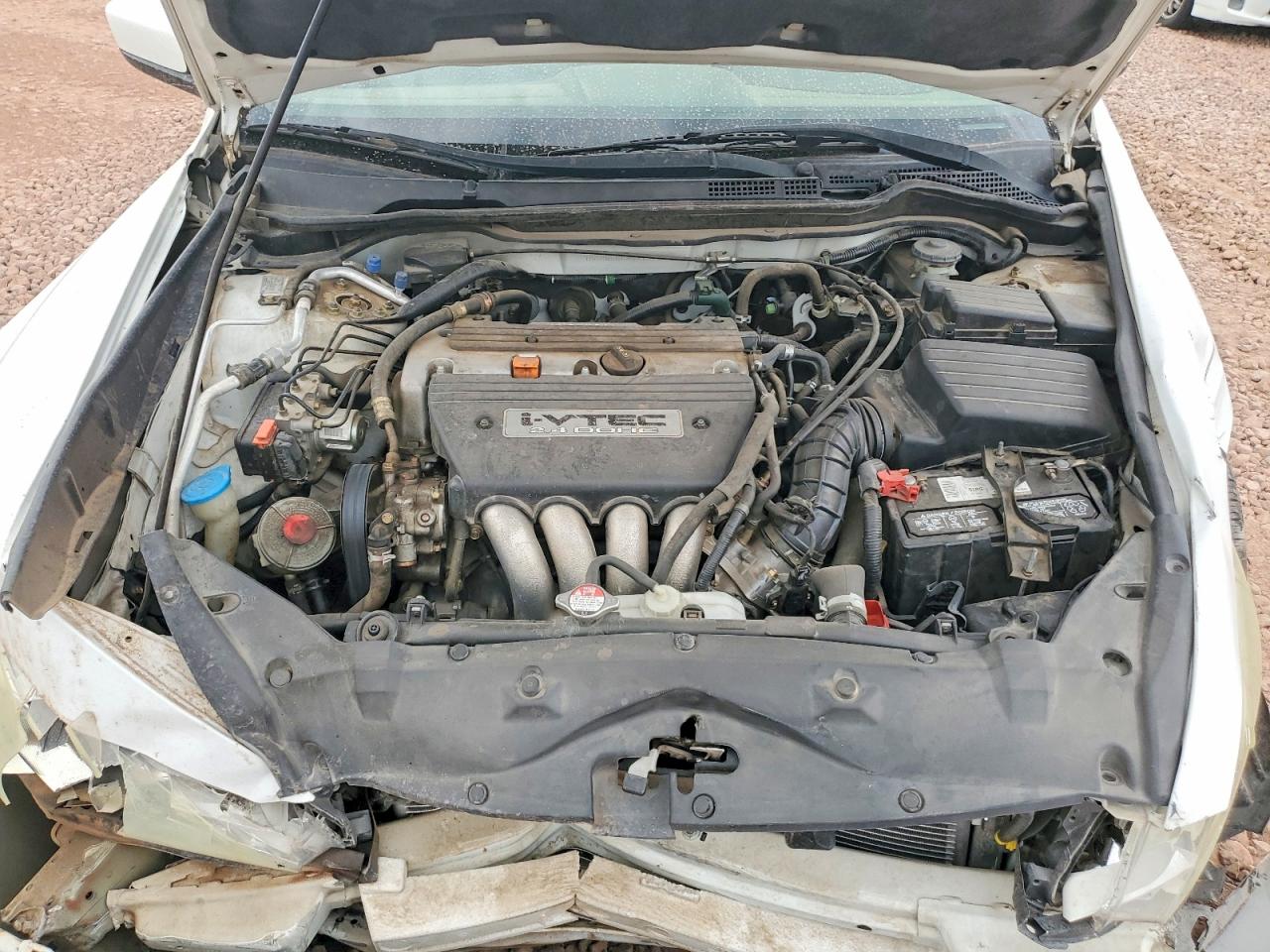 2003 Honda Accord Ex Белый vin: 1HGCM56623A137595