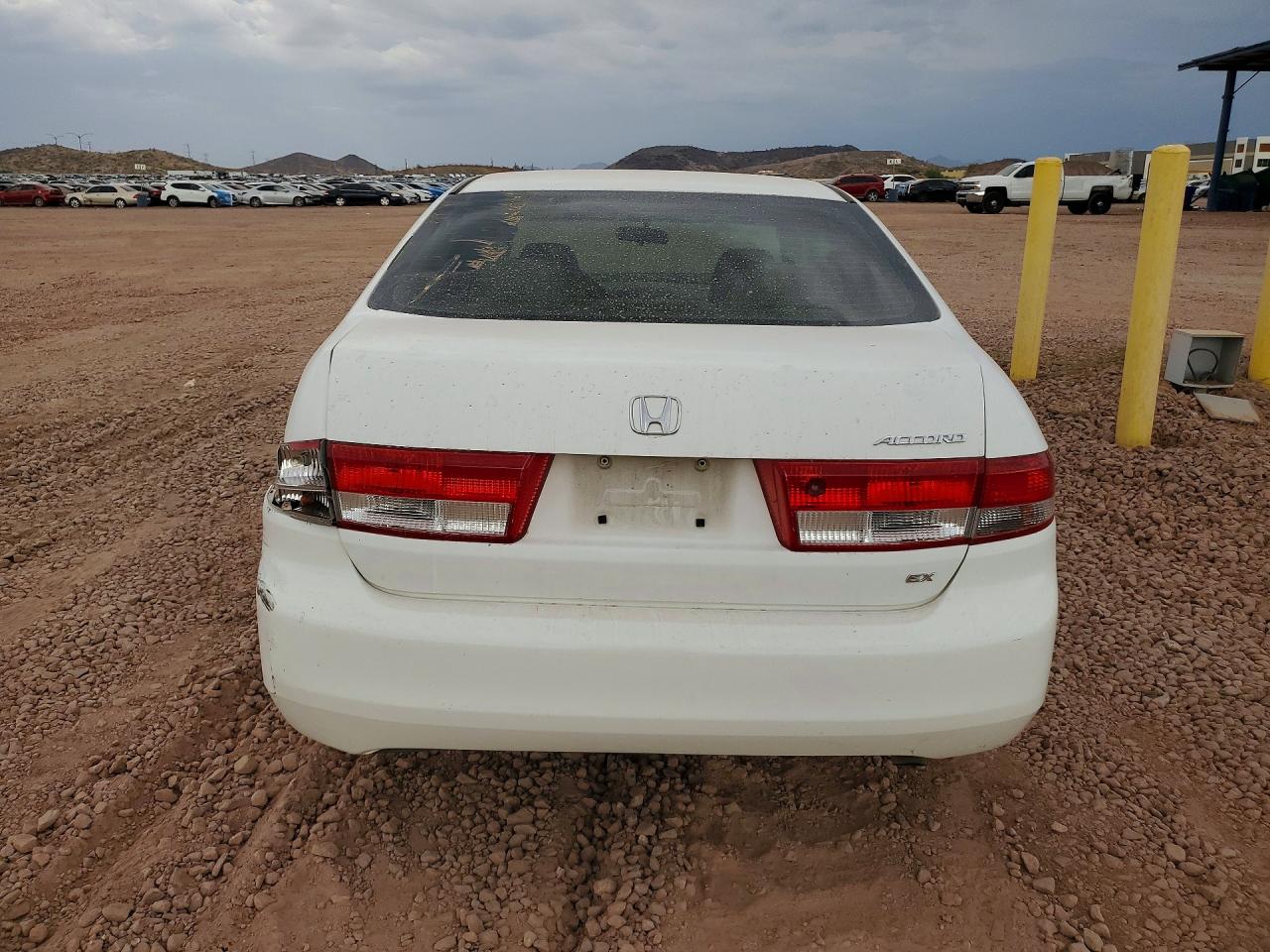 2003 Honda Accord Ex Белый vin: 1HGCM56623A137595