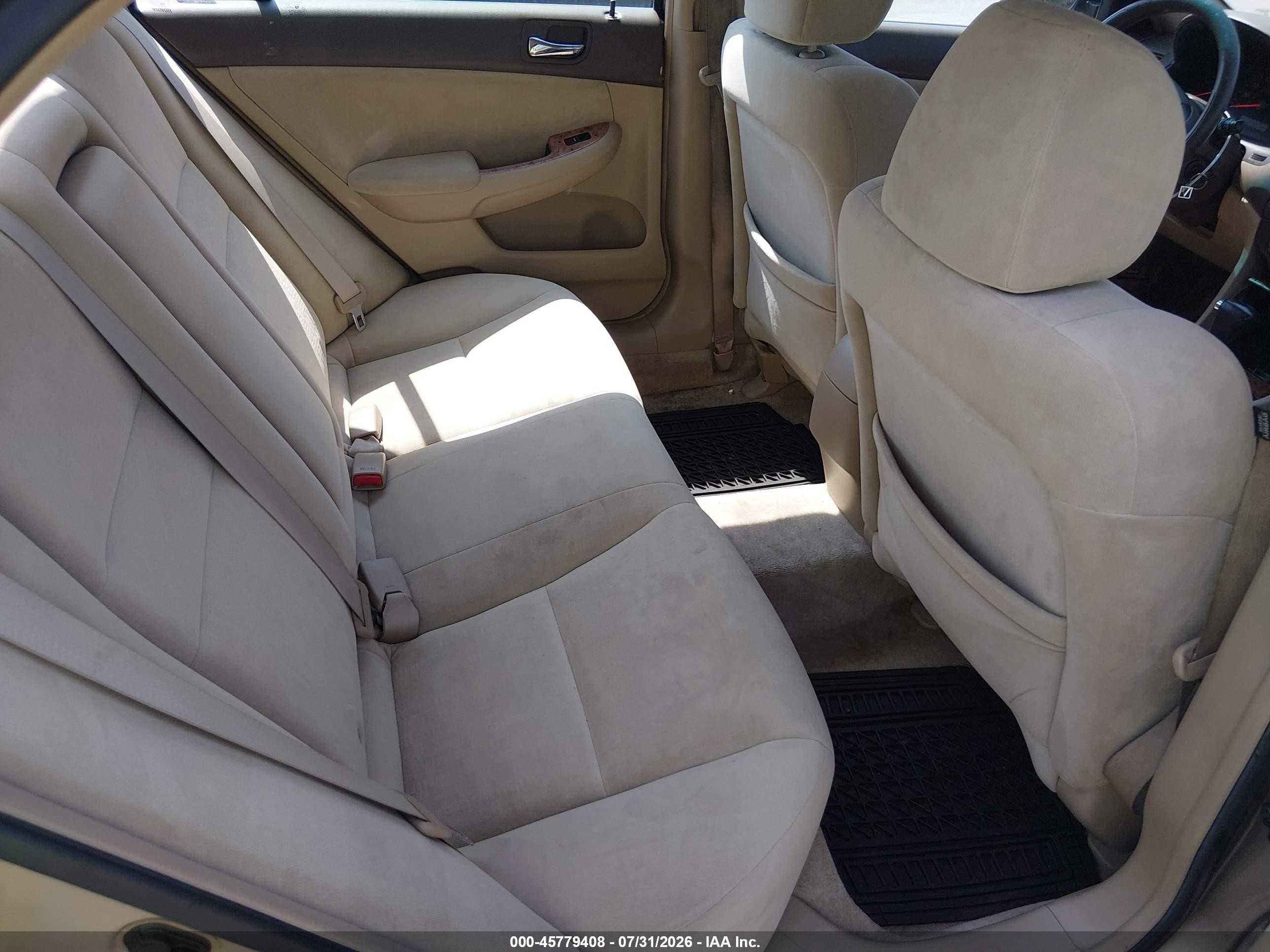 2004 Honda Accord 2.4 Ex Beige vin: 1HGCM56624A033707