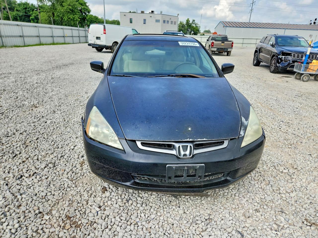 2004 Honda Accord Ex Black vin: 1HGCM56624A033920