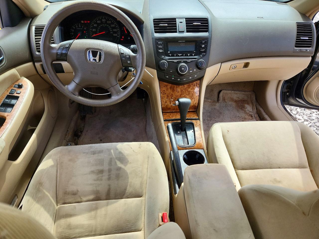 2004 Honda Accord Ex Black vin: 1HGCM56624A033920